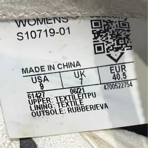 Saucony Women's Endorphin Pro+ Plus White Black Size 9 S20719-01 - Picture 12 of 12